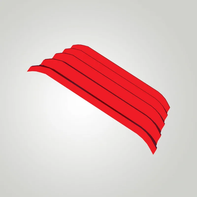 Crimped Eaves End roofing accessory from Mega Roof