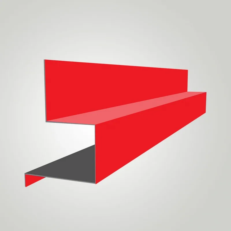 End Wall Flashing roofing accessory from Mega Roof